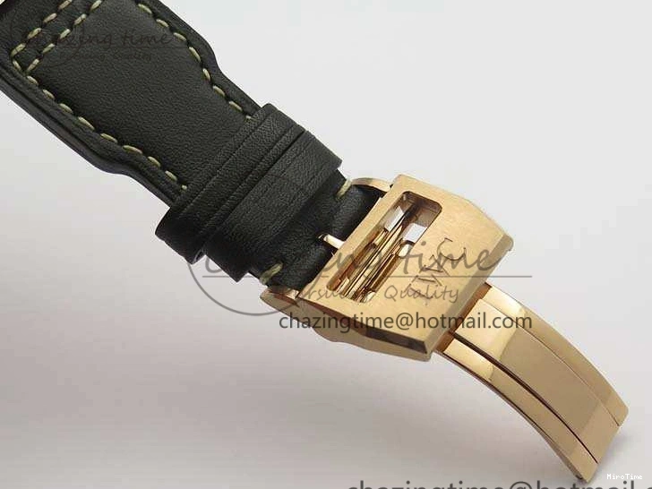 MIROTIME 0510 Popular Big Pilot Real PR IW502706 RG YLF 1:1 Best Edition Brown Dial On Calfskin Strap A 7223